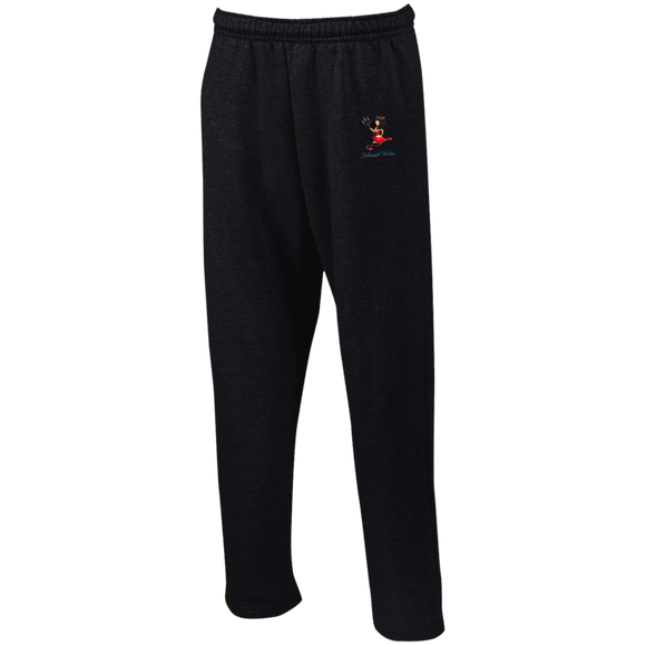 INTIMATE TICKLES Open Bottom Sweatpants with Pockets