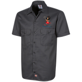 INTIMATE TICKLES Dickies Men's Short Sleeve Work shirt