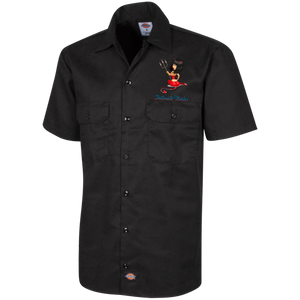 INTIMATE TICKLES Dickies Men's Short Sleeve Work shirt