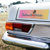 INTIMATE TICKLES CAR BUMPER MAGNET