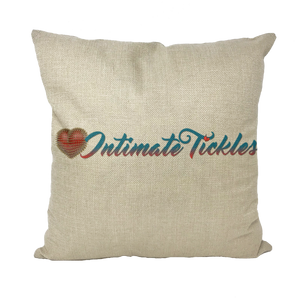 INTIMATE TICKLES Throw Pillow with Insert