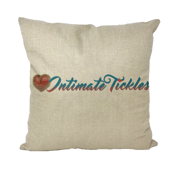 INTIMATE TICKLES Throw Pillow with Insert