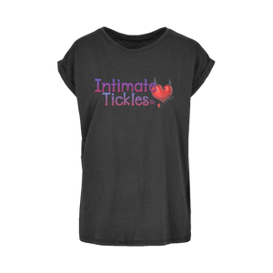 INTIMATE TICKLES Women's Extended Shoulder T-Shirt XS-5XL